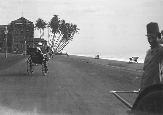 Lilah in Colombo before catching the S.S.Malwa to England