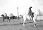 Lilah on a borrowed horse